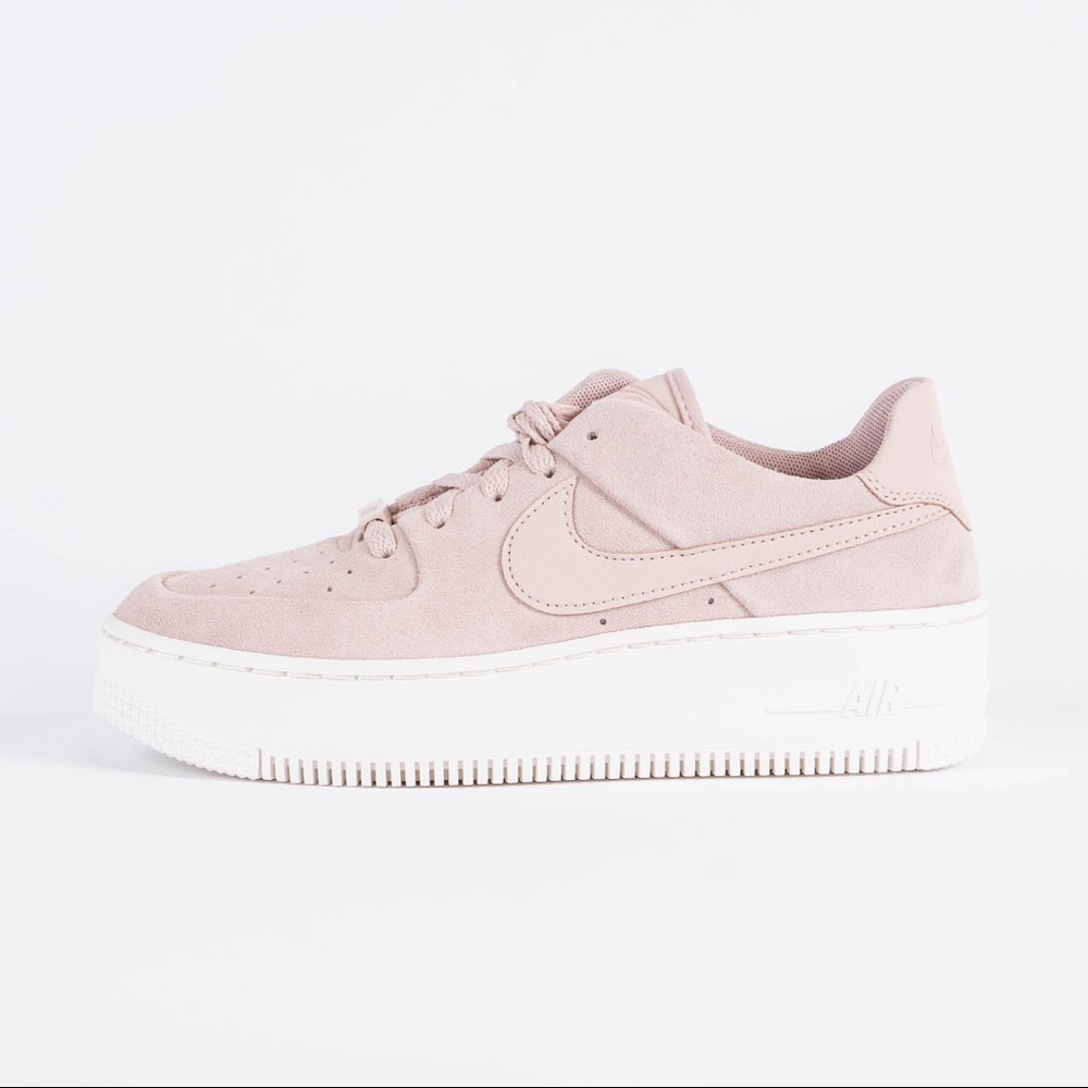 Pale pink Air Force ones